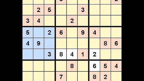 How to Solve Washington Times Sudoku Difficult May 11, 2021