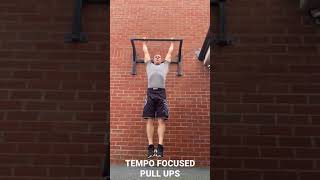 Tempo Pull Ups - (1:1:3:1 in video) Altering tempo is a great way to progress your pull ups!