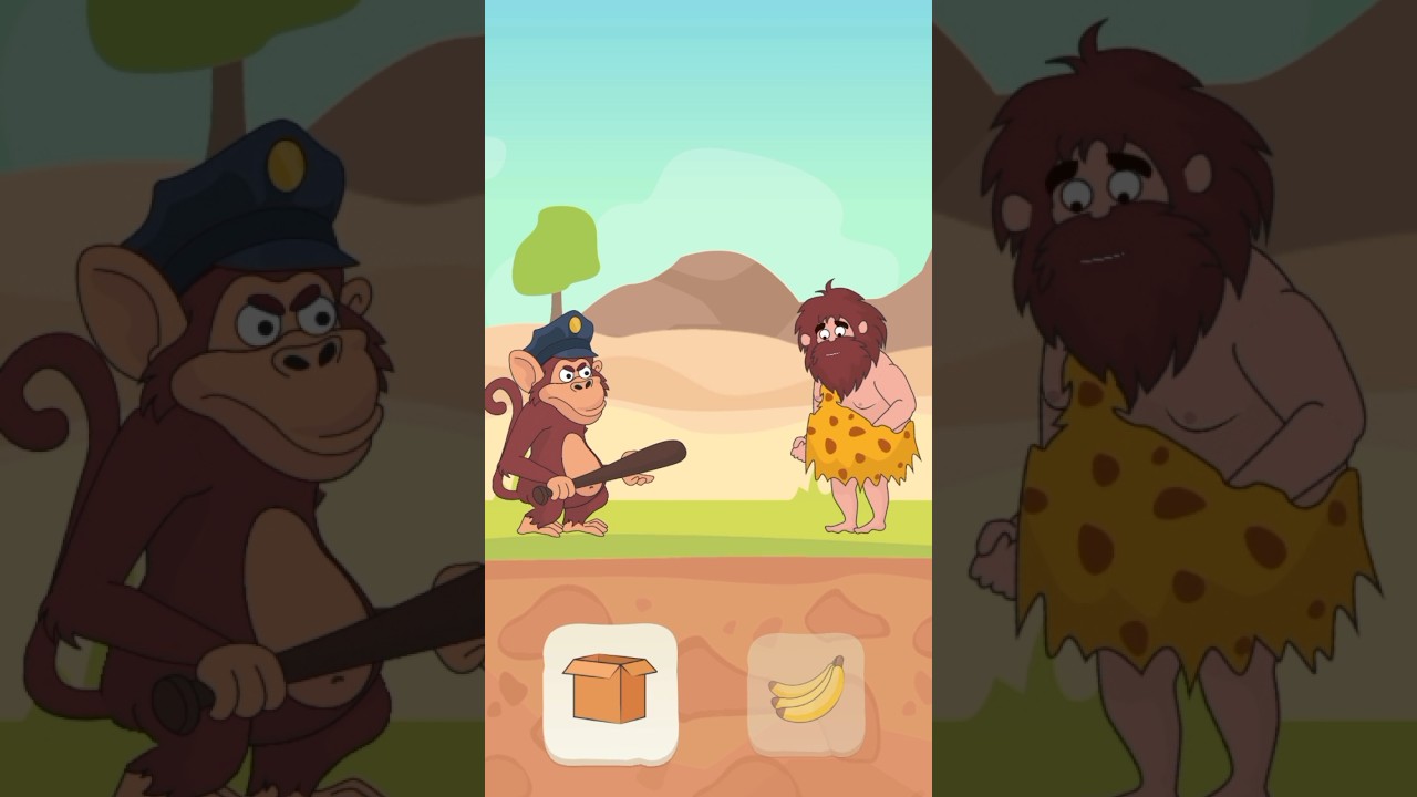 Crazy game Monkey and Man fight 🔥|