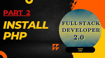 Install PHP | install php on windows | how to install php | Full Stack Developer 2.0