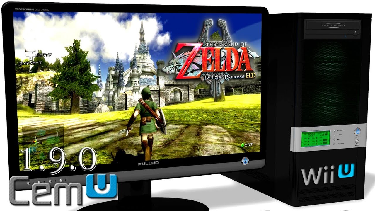 CEMU 1.9.0c Wii U Emulator The Legend of Zelda Twilight Princess HD