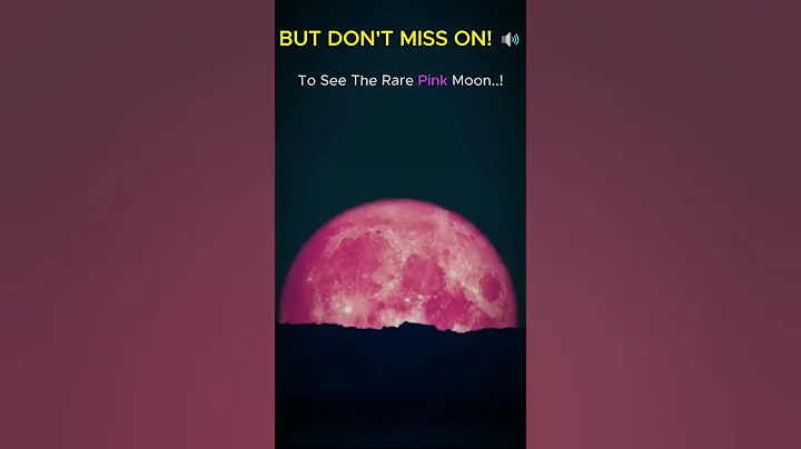 “The Pink Moon Is Rising… Are You Ready?”🤯🌕💫#shorts
