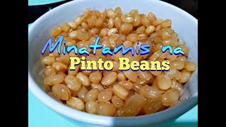 #minatamisnapintobeans HOW TO COOK SWEET BEANS