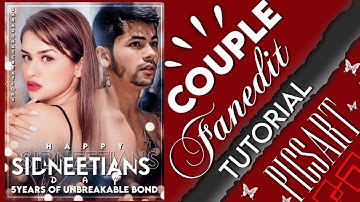 couple fanedit tutorial || couple day fanedit || PicsArt editing tutorial for fanpage