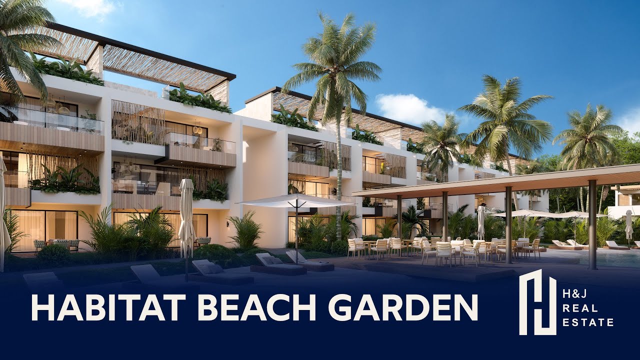 INVERSIÓN RENTABLE: Apartamentos AirBnB Friendly en Juan Dolio | Habitat Beach Garden