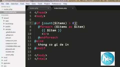 laravel09 blade template engine   tiep