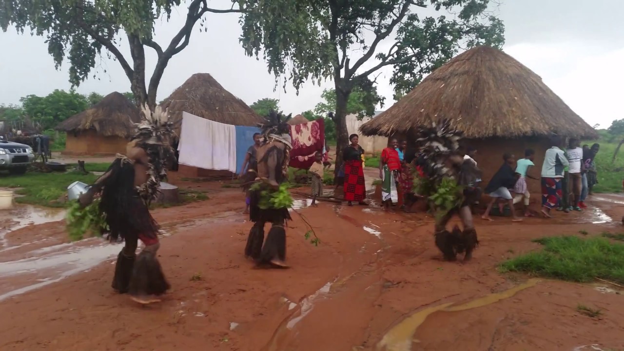 Download Traditional Nyau dancers at kaduku village, senior cheif kalindawalo eastern zambia