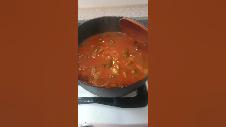 okra stew with beef #subcribe #foodie #okrastew #chefoscarinkorea