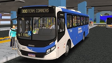 Proton Bus Simulator com Caio Apache Vip IV da cidade das Hortênsias, carro 3047.