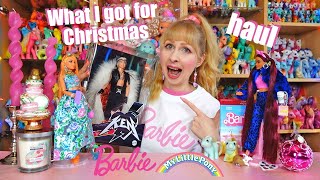 What I got (myself) for Christmas  toy haul  modern Barbie, G1 vintage My Little Pony