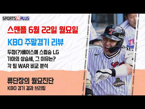 | 각 팀 <strong>WAR</strong> 비교 분석 | <strong>Ep</strong>.481. 2026.06.22. 본방송 다시보기