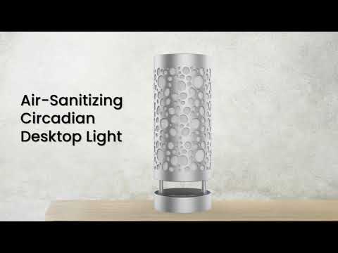 Aleddra Air-Sanitizing Circadian Desktop Lamp