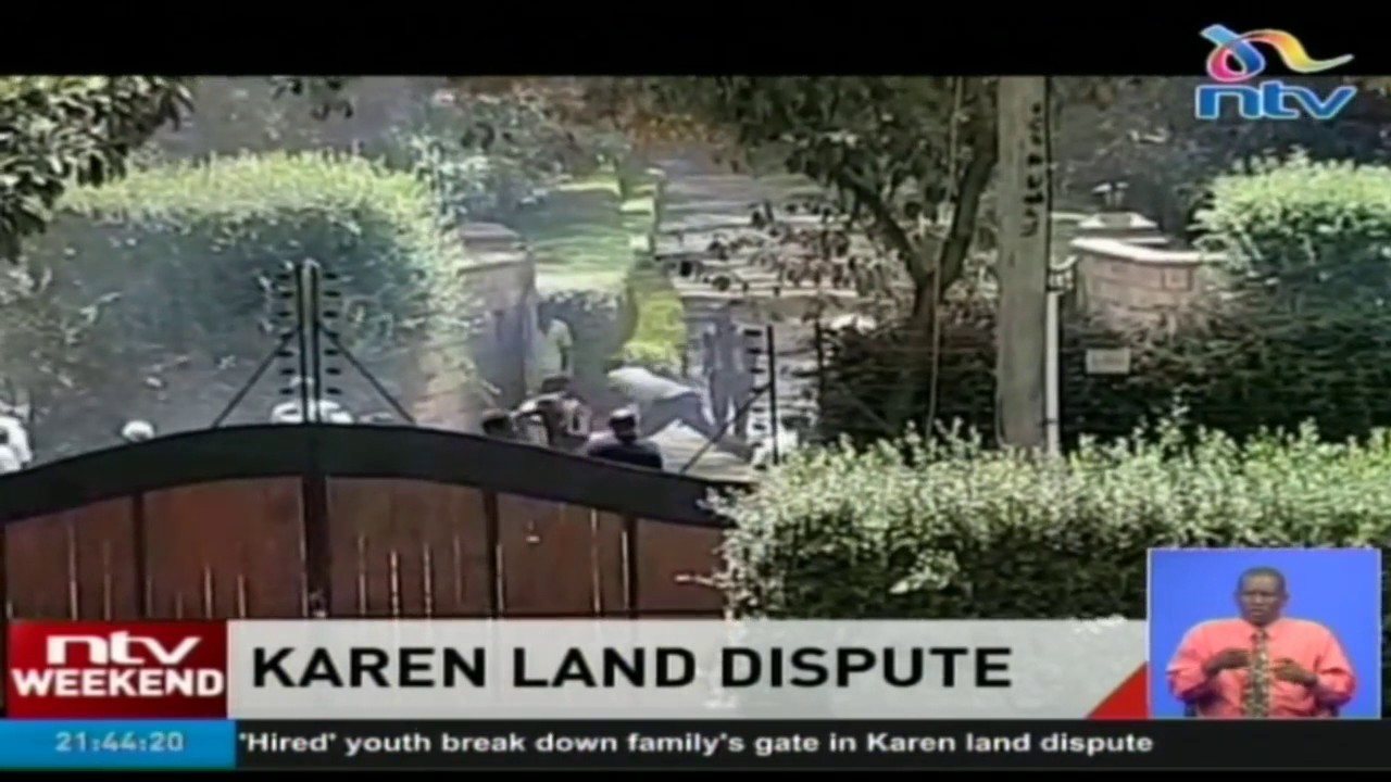 Karen land dispute: Goons invade home of lawyer, attempt to destroy gate
