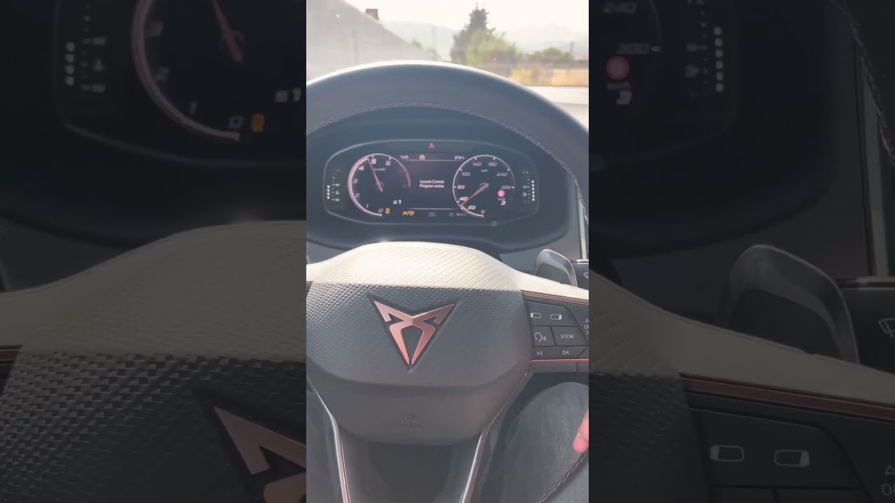 Seat atrca cupra 2.0tsi launch control 0-100kmh 