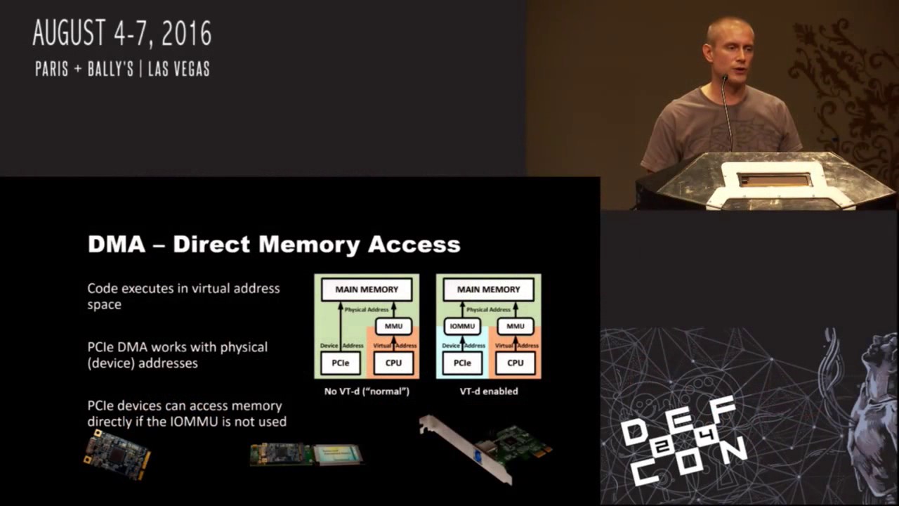 DEF CON 24 - Ulf Frisk - Direct Memory Attack the Kernel