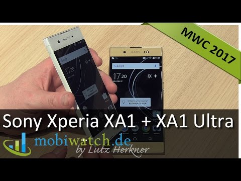 Sony Xperia XA1 + XA1 Ultra: Rank und schlank | Hands-on Test