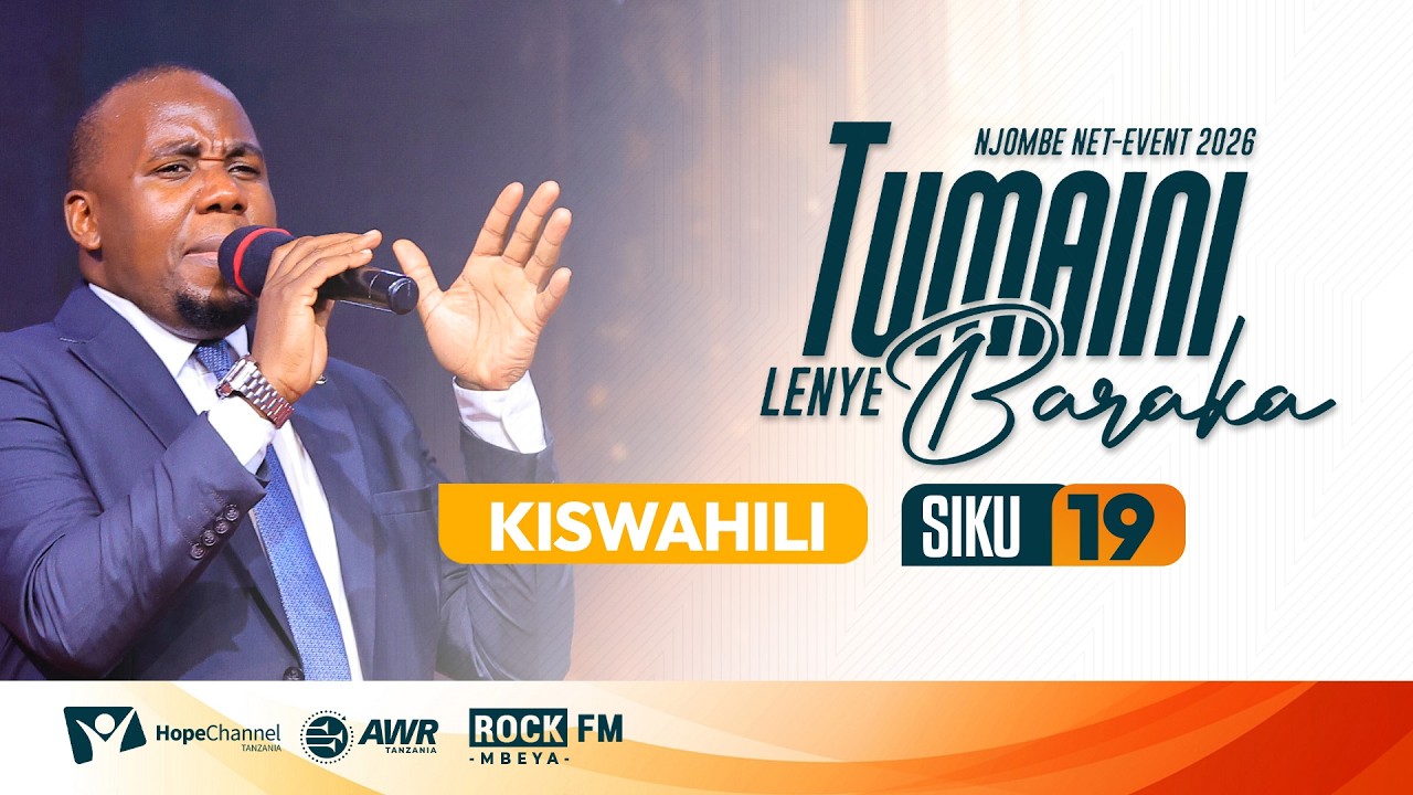 🔴# LIVE : NJOMBE NET EVENT - TUMAINI LENYE BARAKA || SIKU YA 19 - KISWAHILI