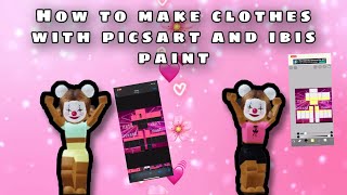 How To Make Clothes For Roblox On Picsart And Ibis Paint Fully Detailed First Video Youtube - how to make roblox pants on picsart