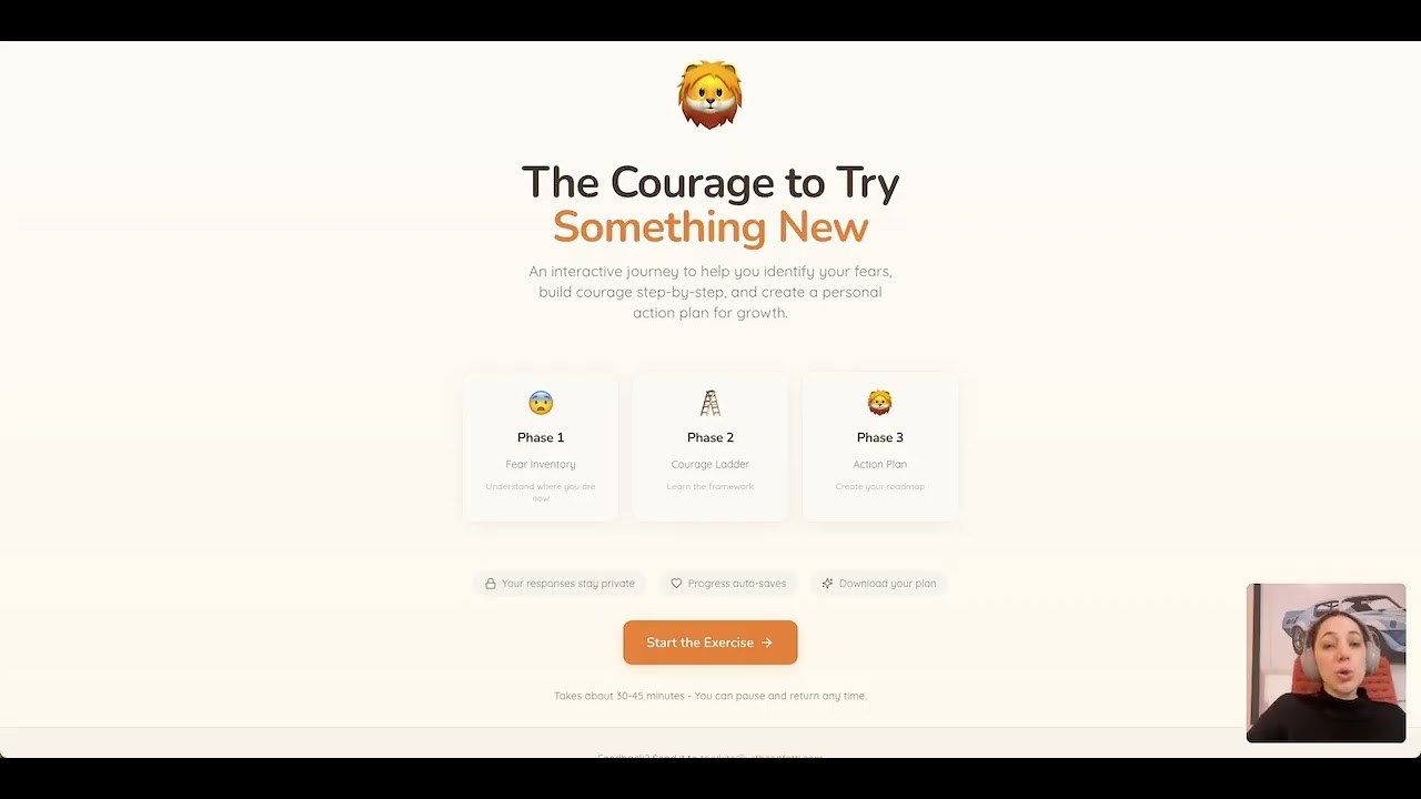 The Courage To Try Something New Toolkit | Confetti