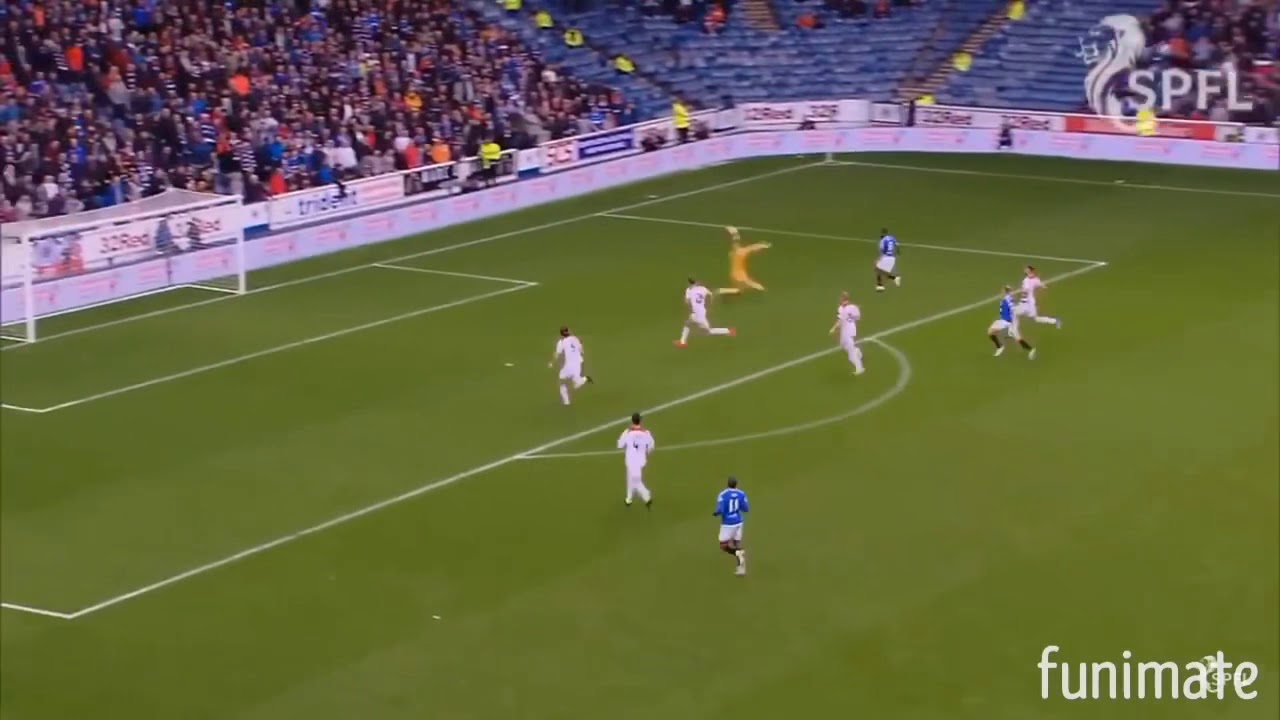 Defoe goals from Rangers - YouTube