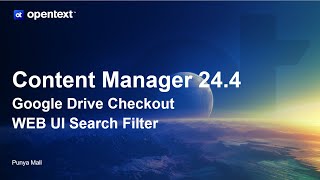 Content Manager 24.4 Release Overview