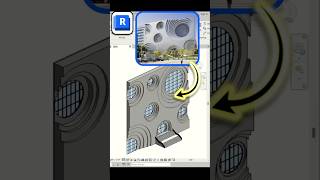 Complex Facade in Revit #revittutorial #bim #aechi #architecture