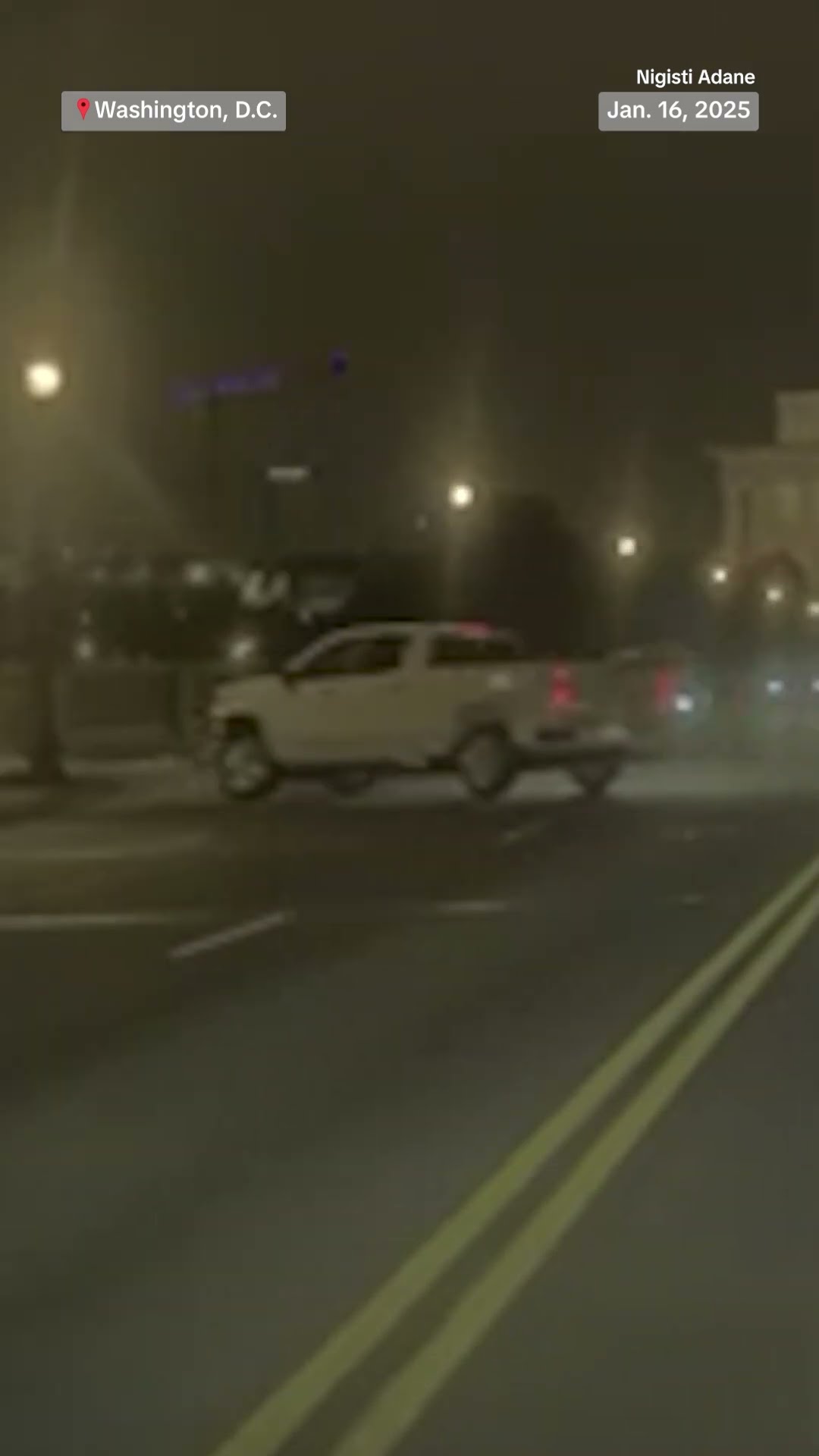 Truck plunges into freezing Potomac River after crash on D.C. bridge