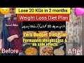 Weight loss diet plan to lose 20 kg in 2 monthsbakra eid se pehle 20 kilo wazan km krefatloss diet