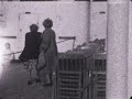 Al &amp; Mary with Baby, Queen Mary Ship (1948) – 8mm Black &amp; White Film 2K Restoration