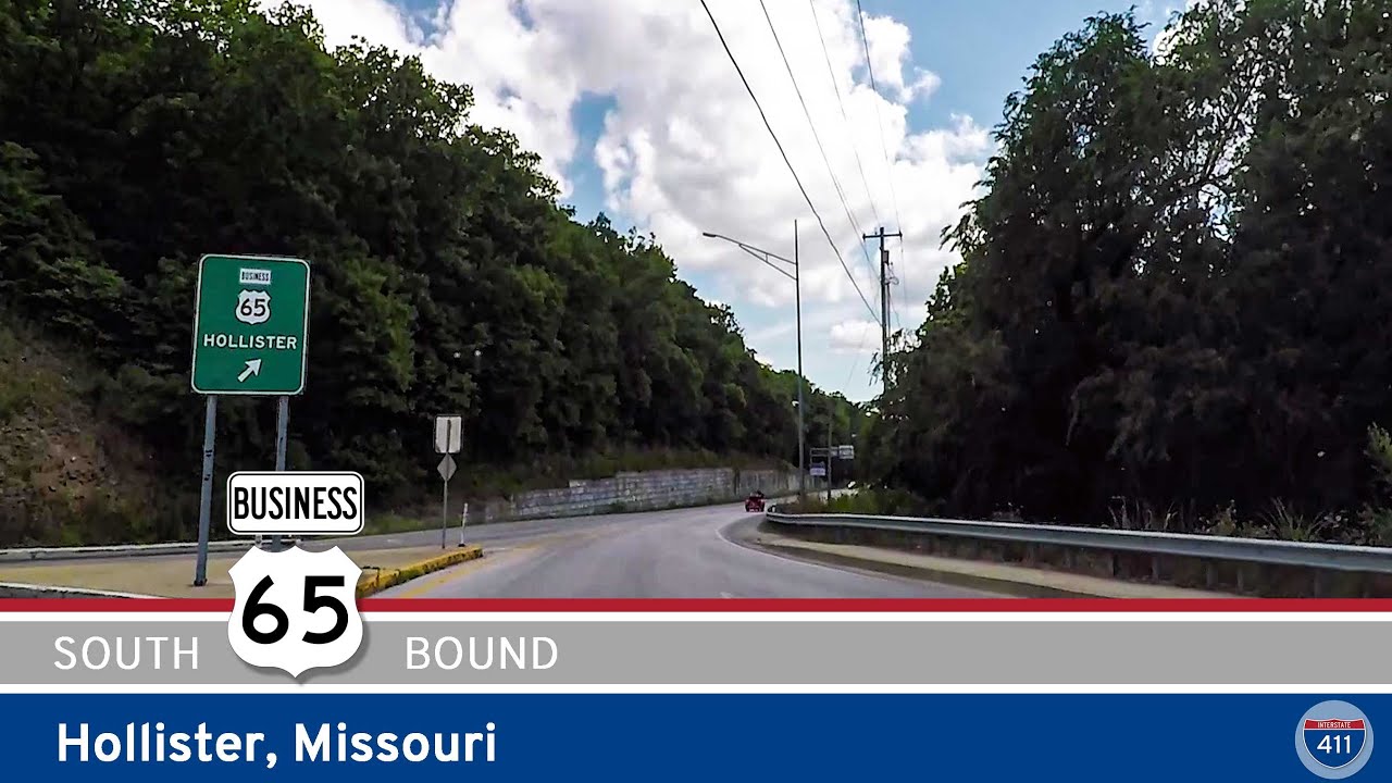 U.S. Highway 65 Business in Hollister - Missouri (Main Street) |  Drive America's Highways 🚙