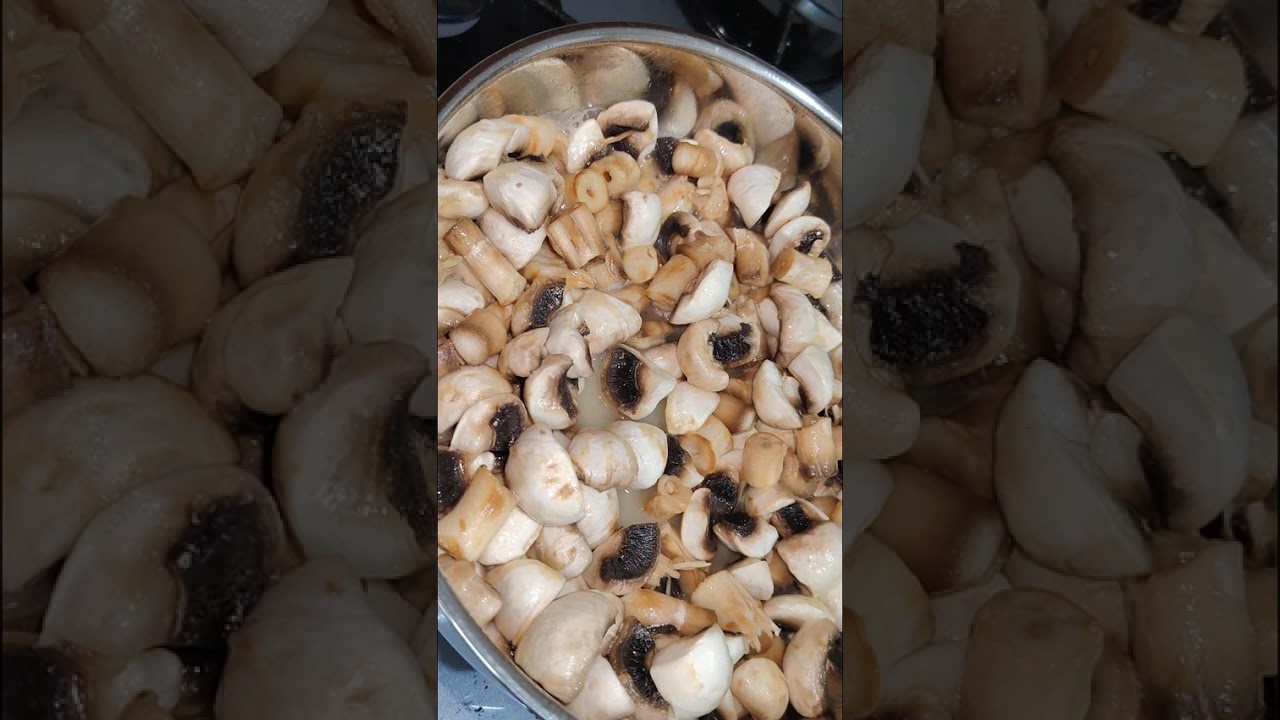 Mideye Şölen Çörekotlu Sarımsaklı Yoğurtlu Mantar #food #pratiktatlitarifleri #shorts