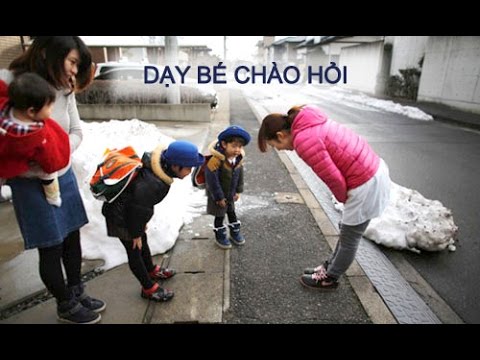 Dạy bé chào hỏi - YouTube