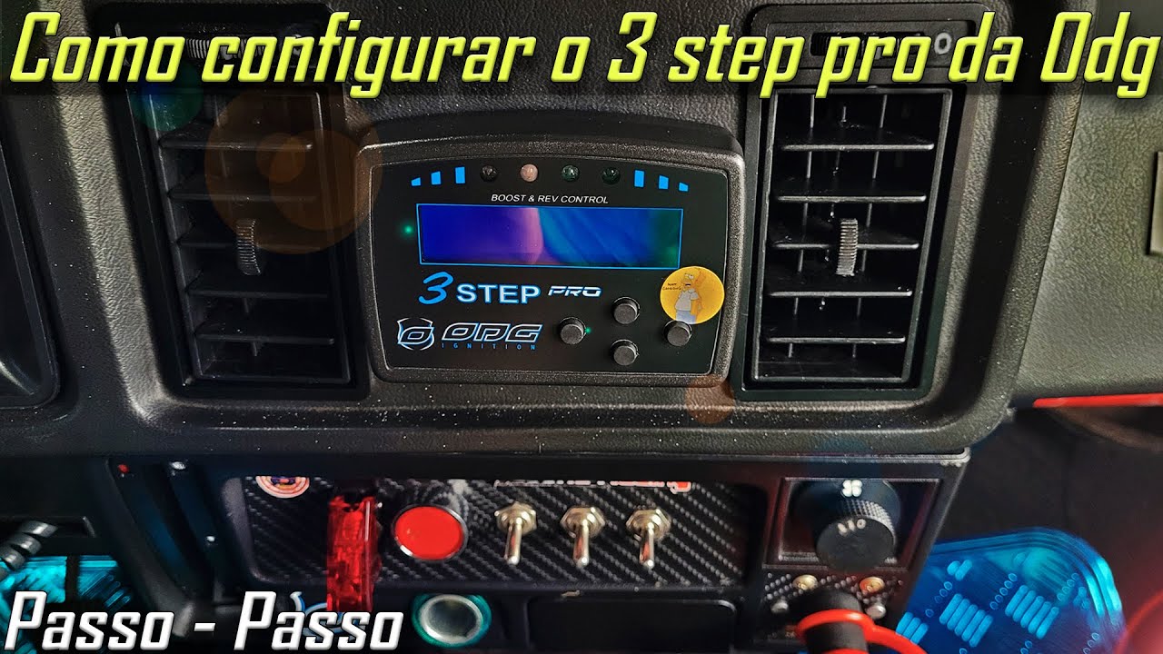 Como regular o 3 step Odg pro rápido e fácil . 
