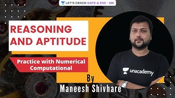 Practice with Numerical Computational | Reasoning & Aptitude | GATE & ESE 2021 | Maneesh Shivhare