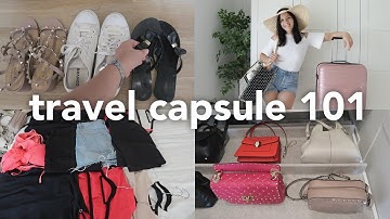 How To Build A TRAVEL Capsule Wardrobe (Step-by-step Guide)