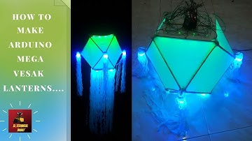 Art Wesak Lanterns Decorations | How to Make Wesak Lanterns  Decorations Home Very Simple and Easy.