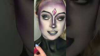 Transforming into Raven from Teen Titans?!?🔮 #makeup #cosplay