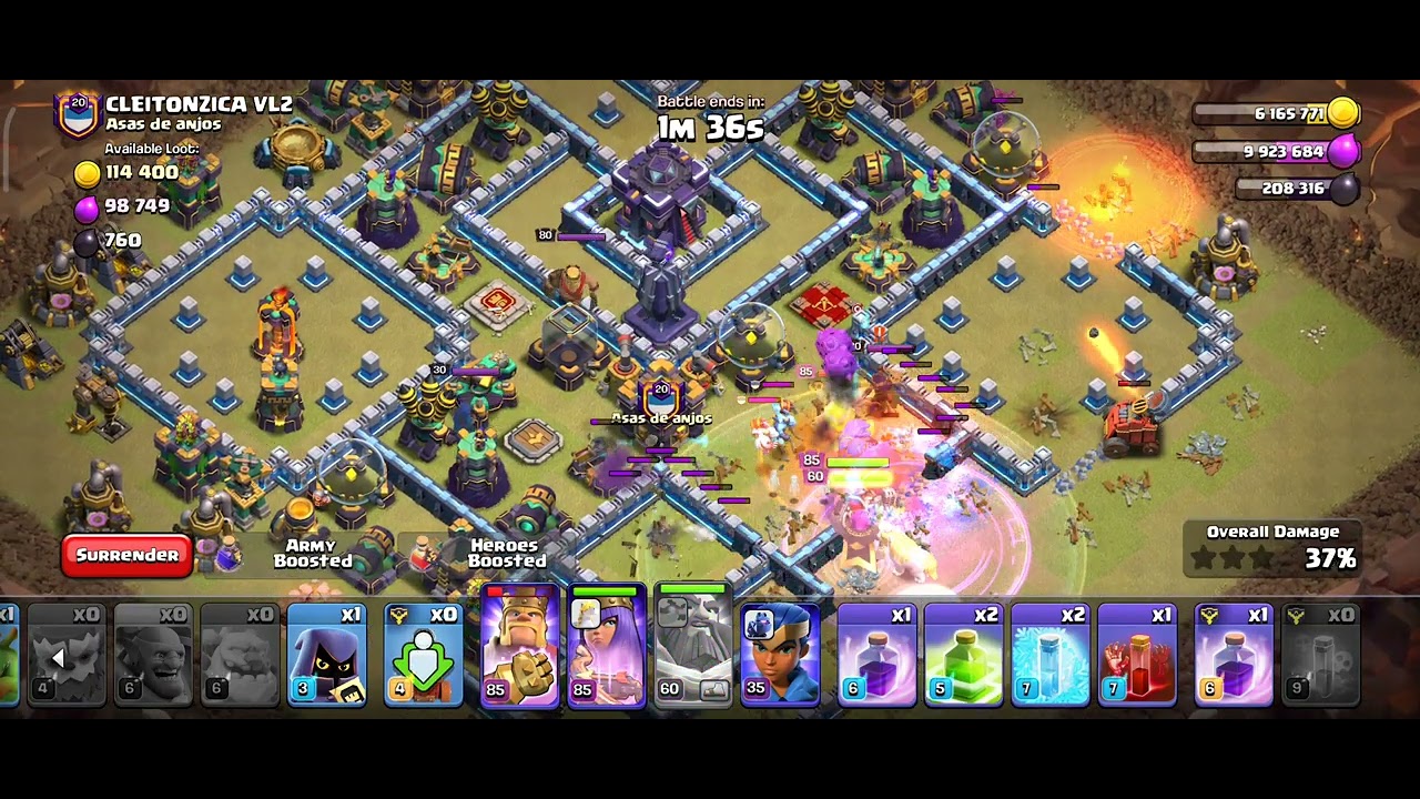 #clashofclans #Super bowler attack - YouTube