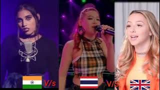 Taki Taki Female version -Indian vs Thailand | Aish vs Emma heesters #TakiTaki