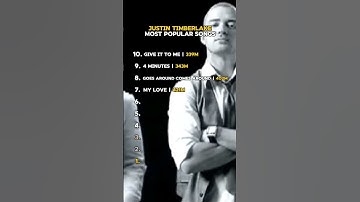 JUSTIN TIMBERLAKE BEST SONGS#justintimberlake #music #songs #usa