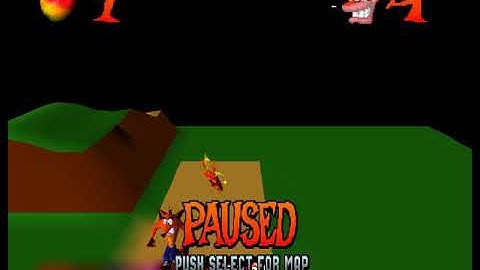 Crash Bandicoot Hack: Prototype Test Level in Retail Version First Release