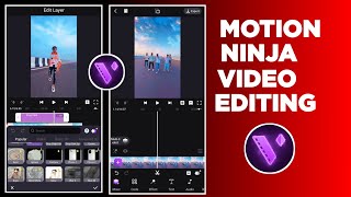 Motion Ninja Video Editing Tutorial | How To Use Motion Ninja Video Editor App | Video Editing Apps screenshot 3