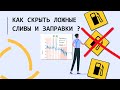 Как скрыть ложные сливы и заправки в Wialon hosting?