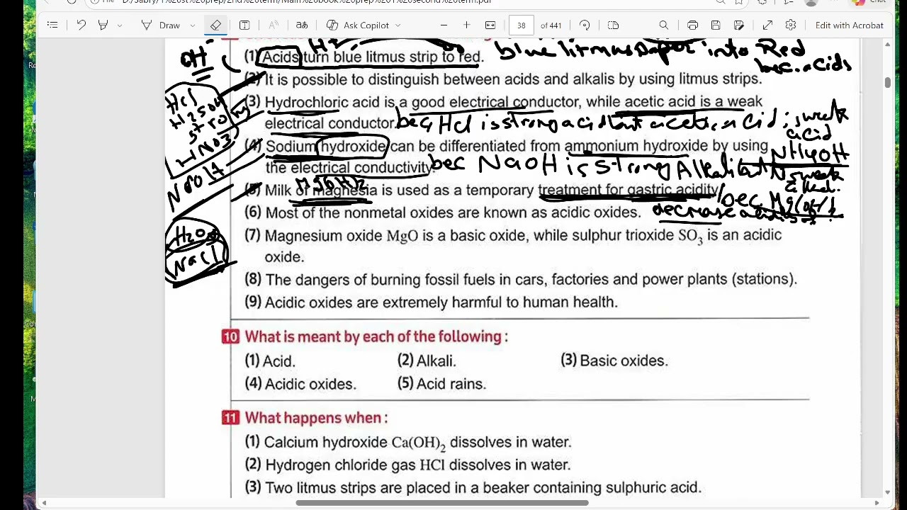first prep lesson 2  solution part 2 حل كتاب المعاصر الدرس الثانى الصف الاول الاعدادى الجزء الثانى