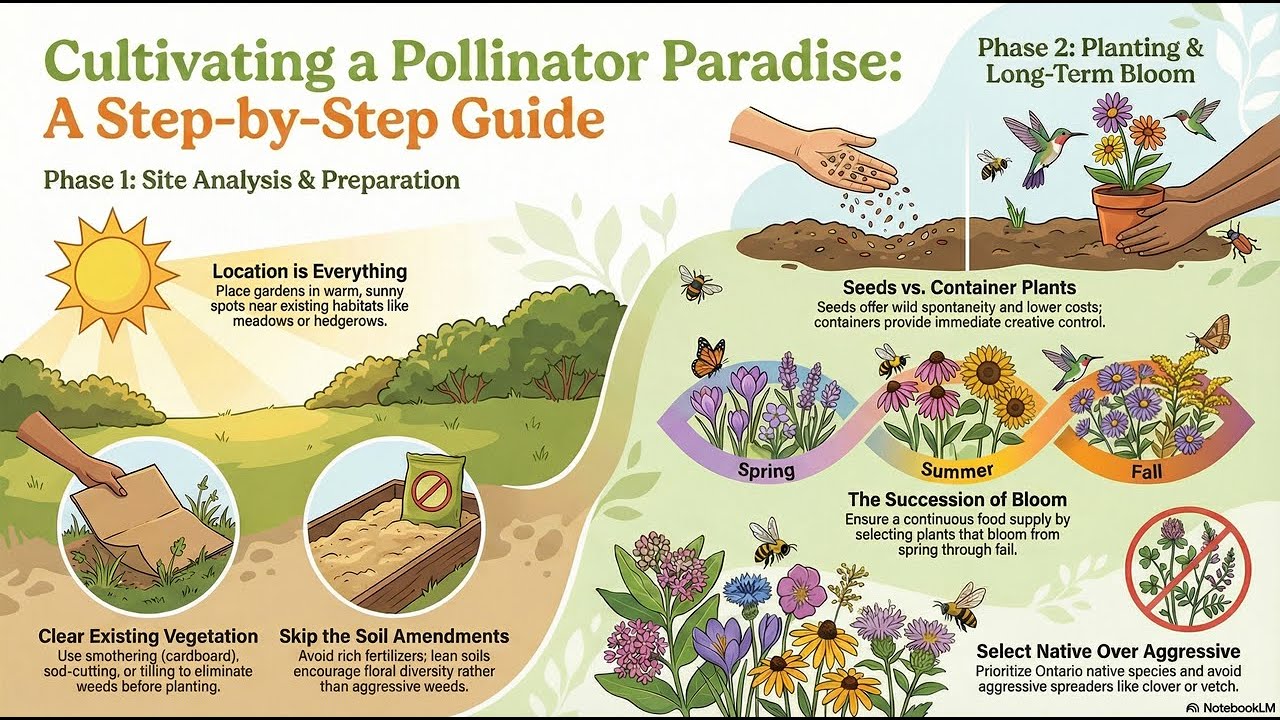 Cultivating a Pollinator Paradise Guide