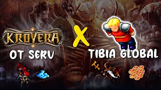 What are the DIFFERENCES between an OTSERV and TIBIA GLOBAL!