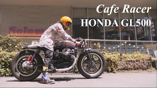 【Short Version】カフェレーサーカスタムのGL500で渋谷の街をひた走る