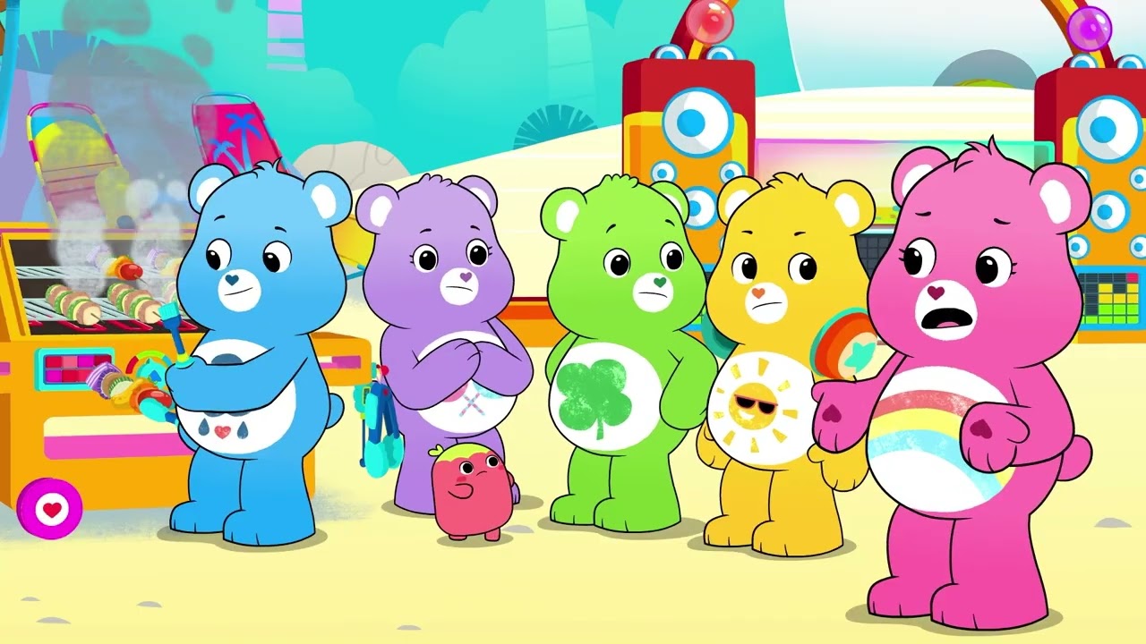 @UrsinhosCarinhososOficial - Festa Néon na Praia | Episódio completo Desenhos animados para crianças