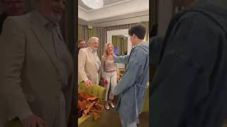 Dimash Meeting With Placido Domingo