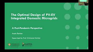 The Optimal Design of PV EV Integrated Domestic Microgrids